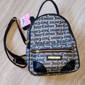 Juicy Couture Gothic Print Backpack NWT